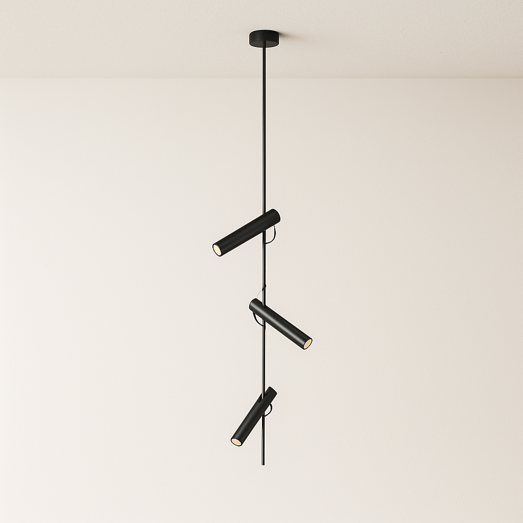 Luminária Pendente Moderna Minimalista Articulada Metal Siallos