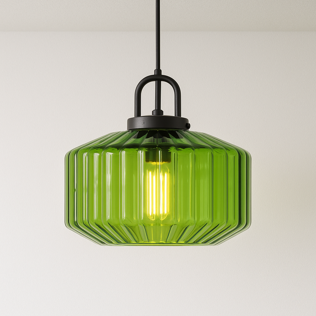Luminária Pendente Moderna Minimalista Vidro Brille