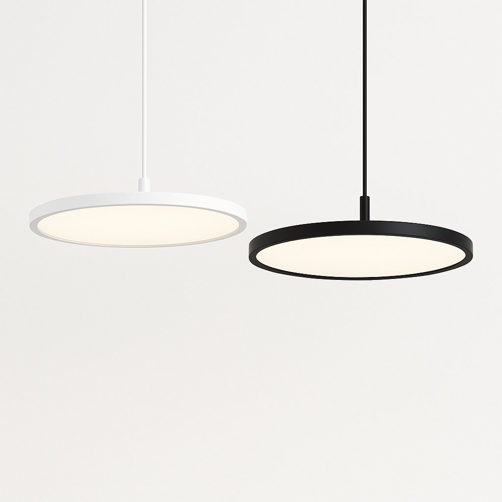 Luminária Pendente Moderna Minimalista LED Metal Flusso