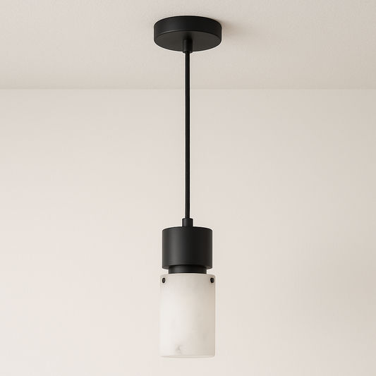Luminária Pendente Moderna Minimalista Mármore Azzan