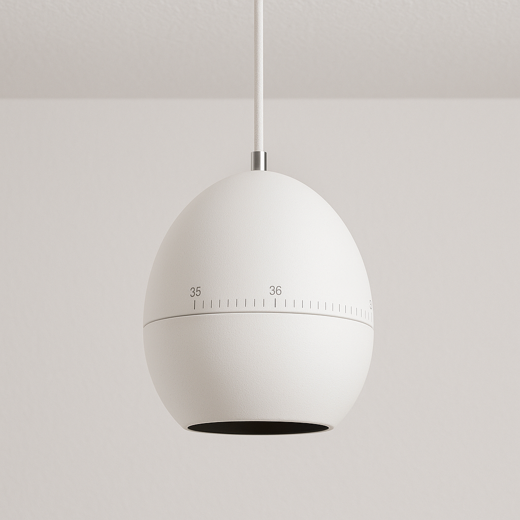 Luminária Pendente Moderna Minimalista Clock