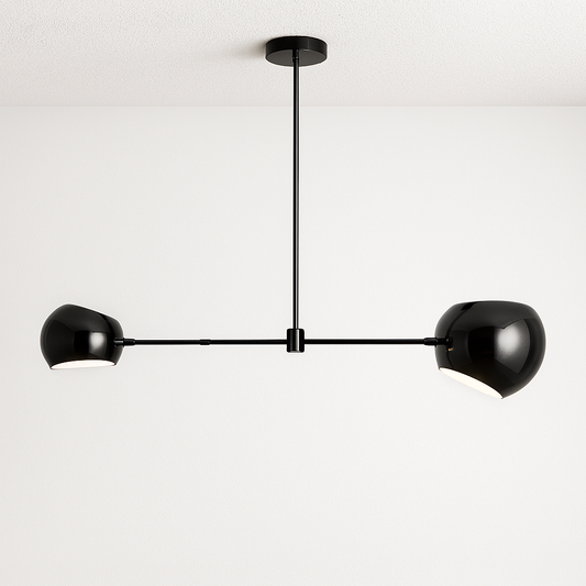 Luminária Pendente Moderno Minimalista Globos de Vidro Fix