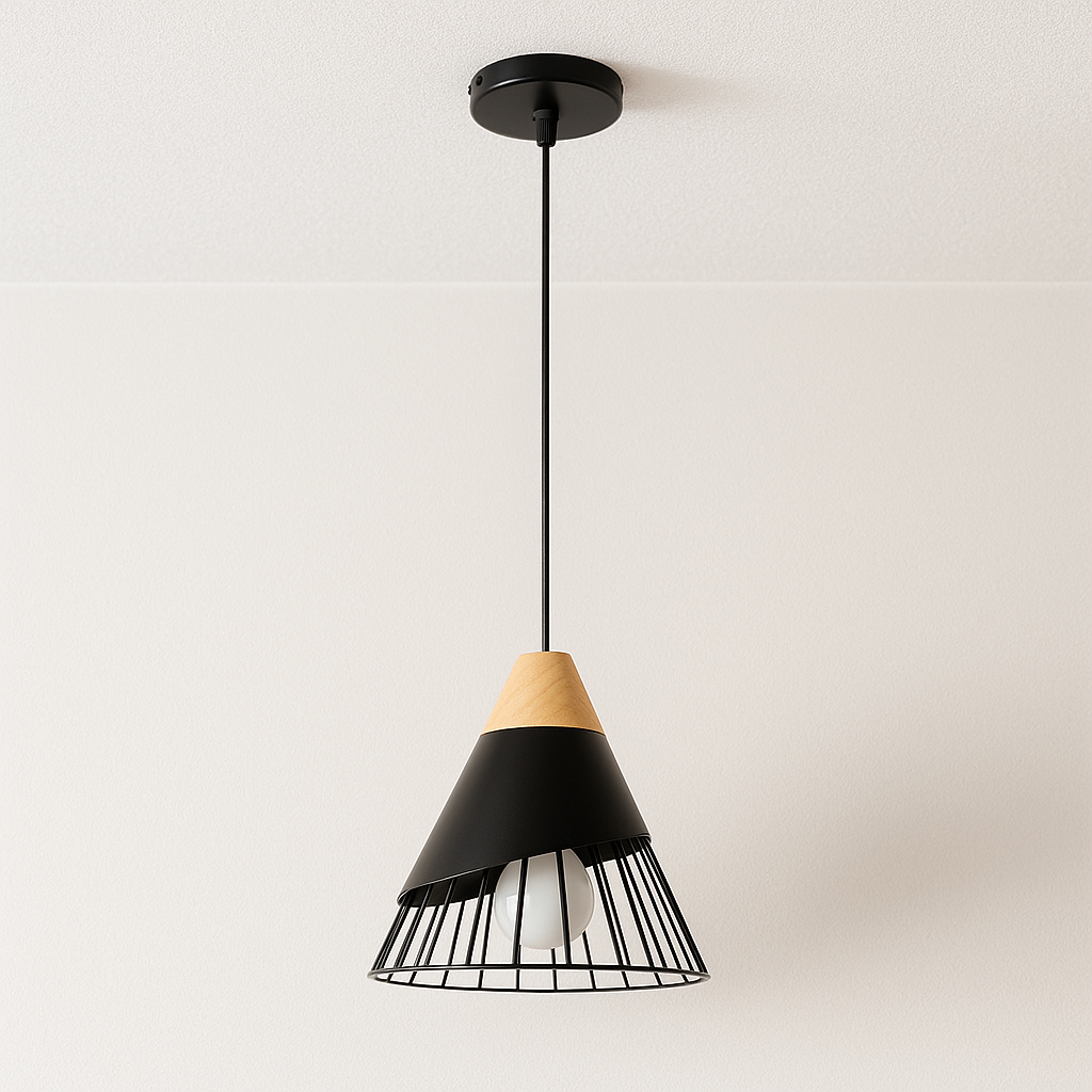 Luminária Pendente Moderno Vintage Phyval
