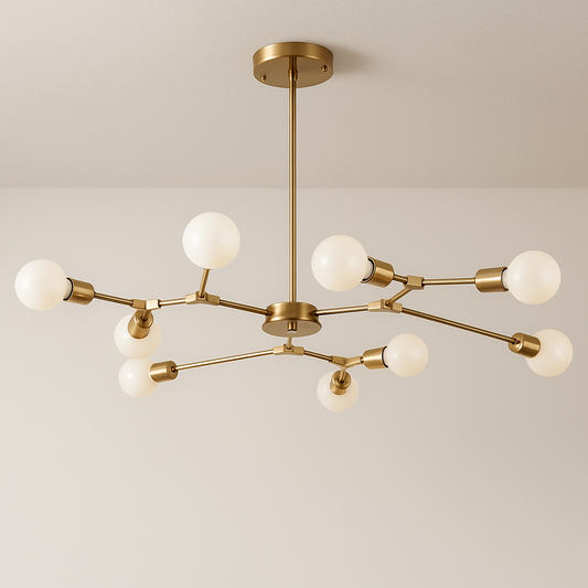 Luminária Pendente Moderno Minimalista Molécula Sputnik