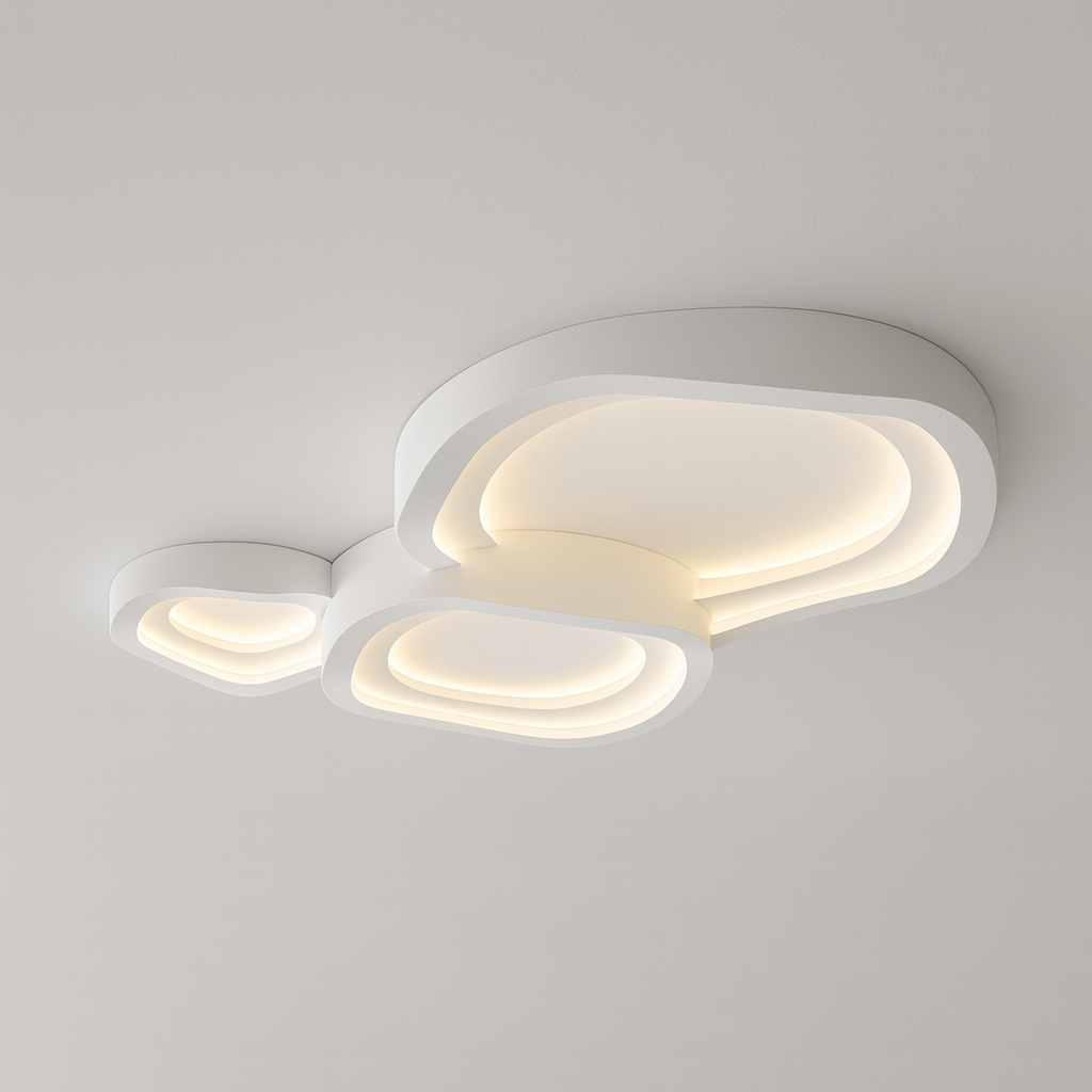 Luminária Plafon Moderna Minimalista Metal Rye