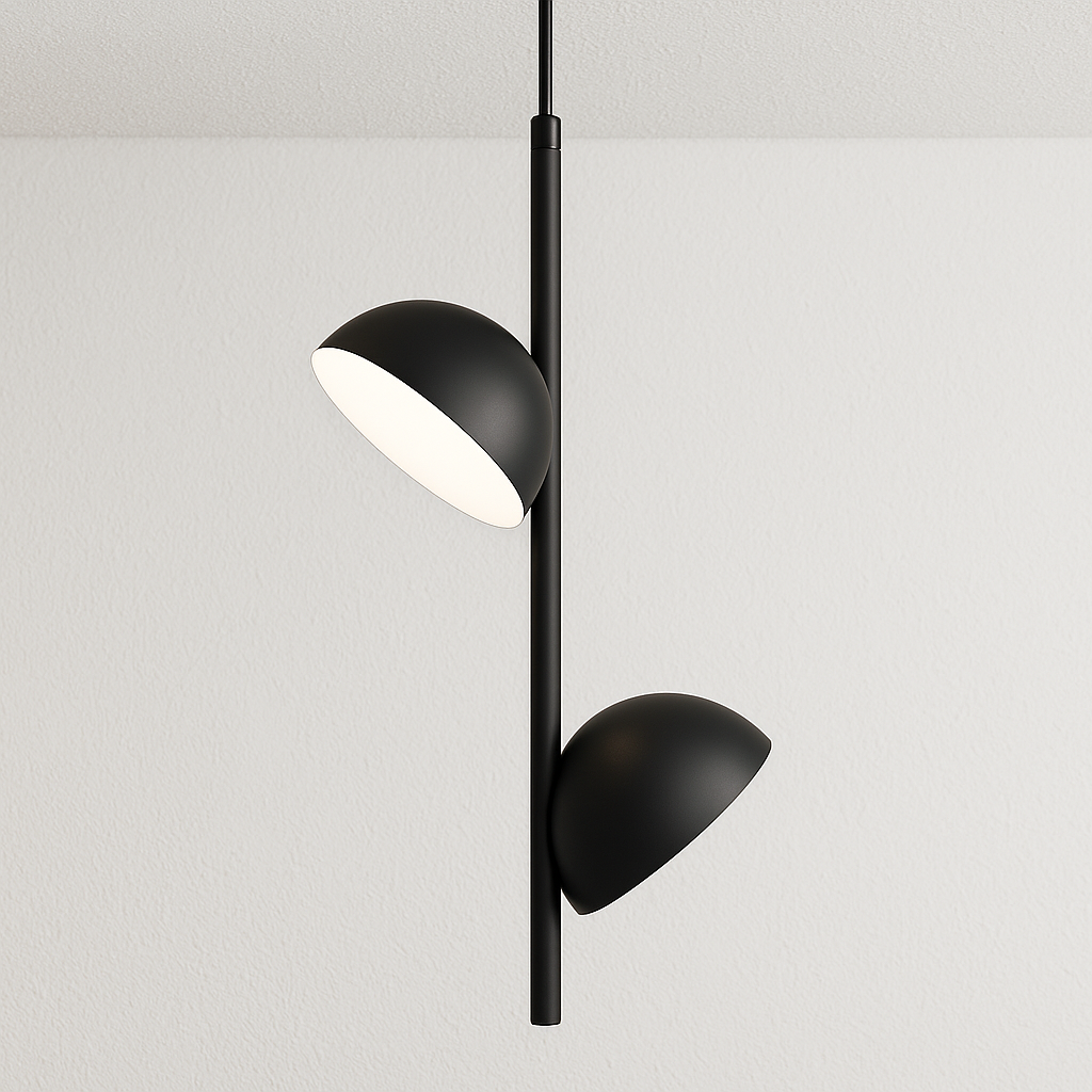 Luminária Pendente Moderna Minimalista Metal LED Counter