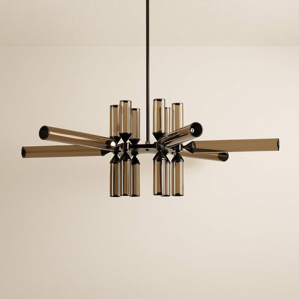 Luminária Pendente Moderna Minimalista LED Vidro Gottu