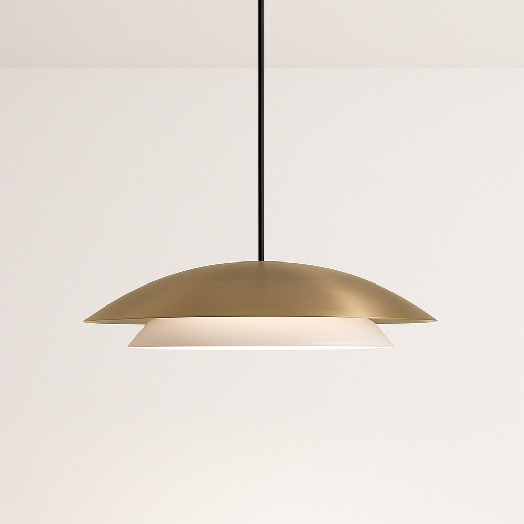 Luminária Pendente Moderna Minimalista Metal Baha