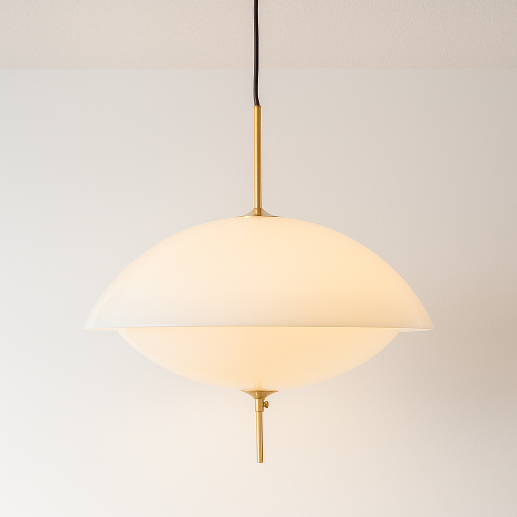 Luminária Pendente Moderna Minimalista Vidro Unique