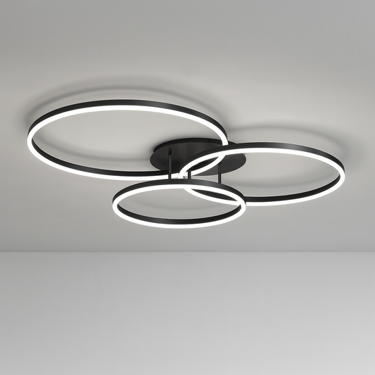 Luminária Plafon Moderna Minimalista LED Metal Hafen