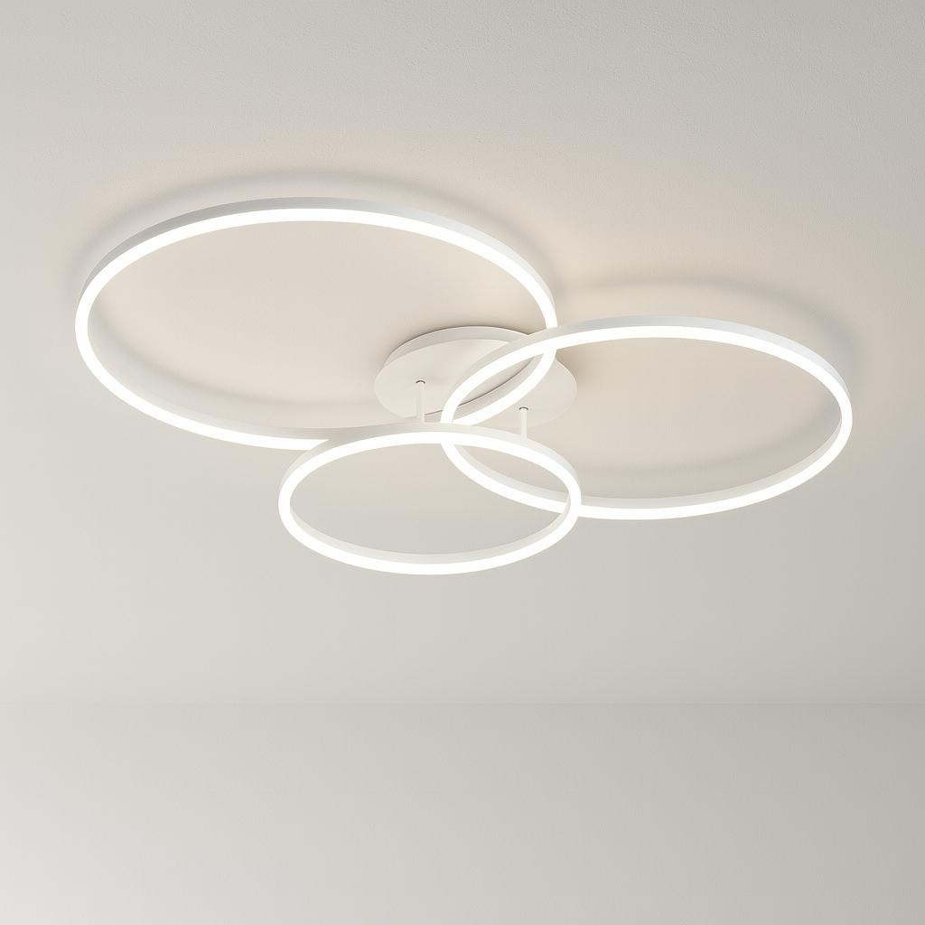 Luminária Plafon Moderna Minimalista LED Metal Hafen