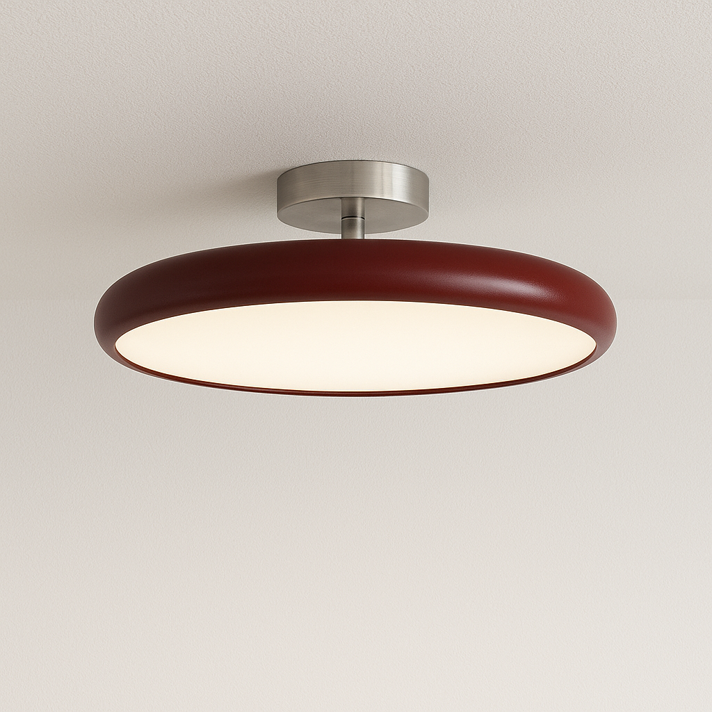 Luminária Plafon Moderna Minimalista Articulada Metal LED Derne