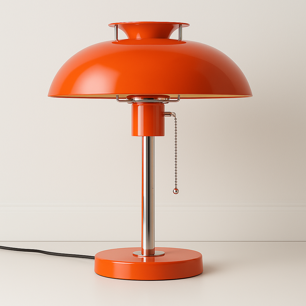 Luminária de Mesa Abajur Moderna Minimalista Metal Vergas