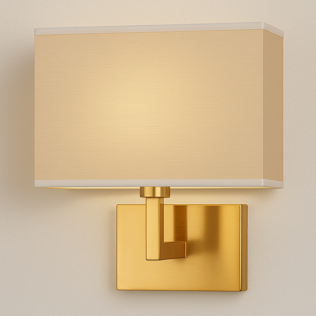 Luminária Arandela Moderna Minimalista LED Tecido Kloha