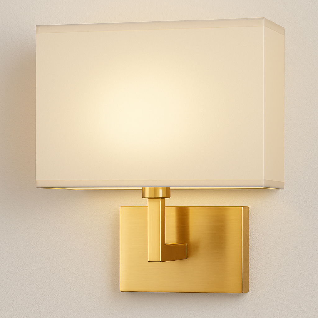 Luminária Arandela Moderna Minimalista LED Tecido Kloha