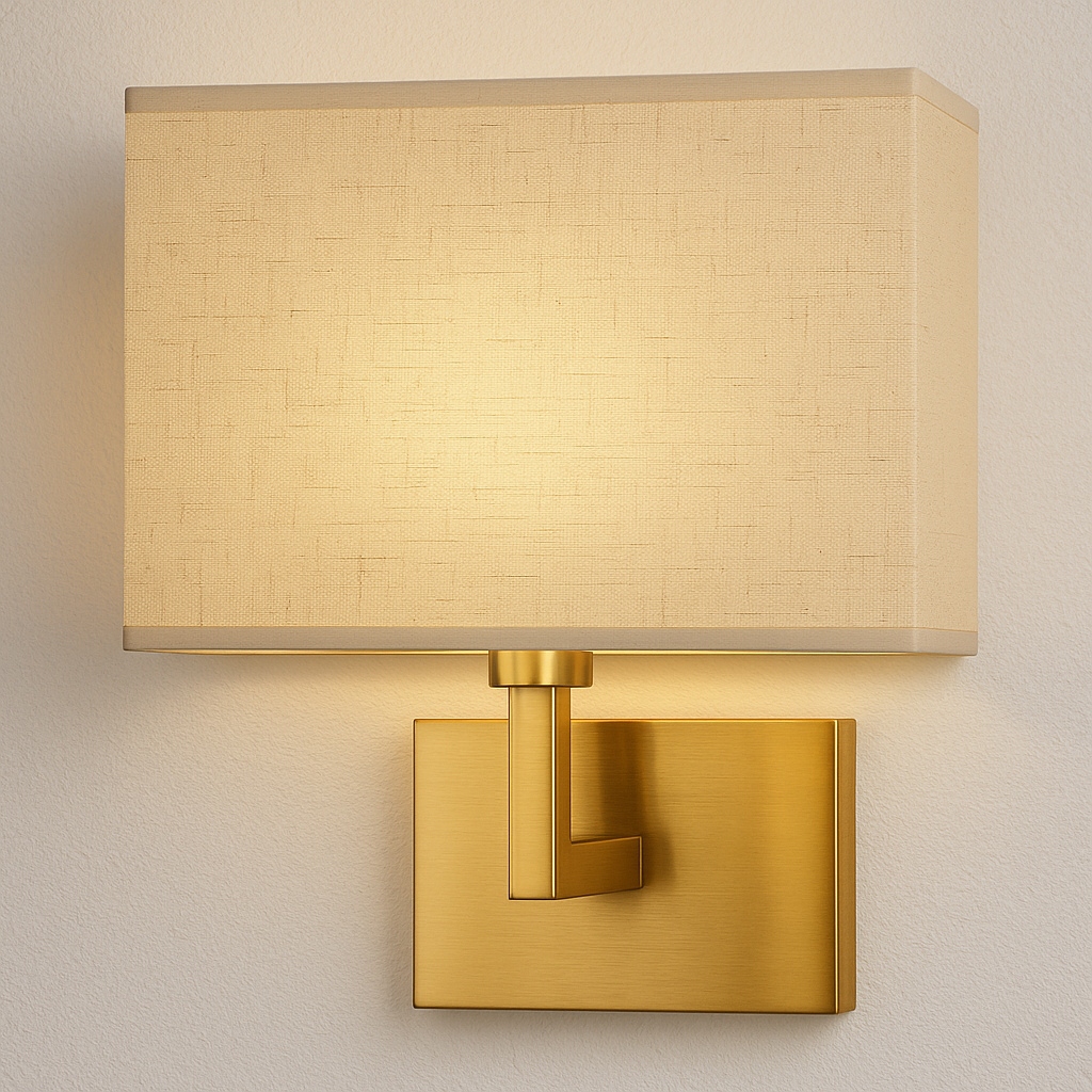 Luminária Arandela Moderna Minimalista LED Tecido Kloha