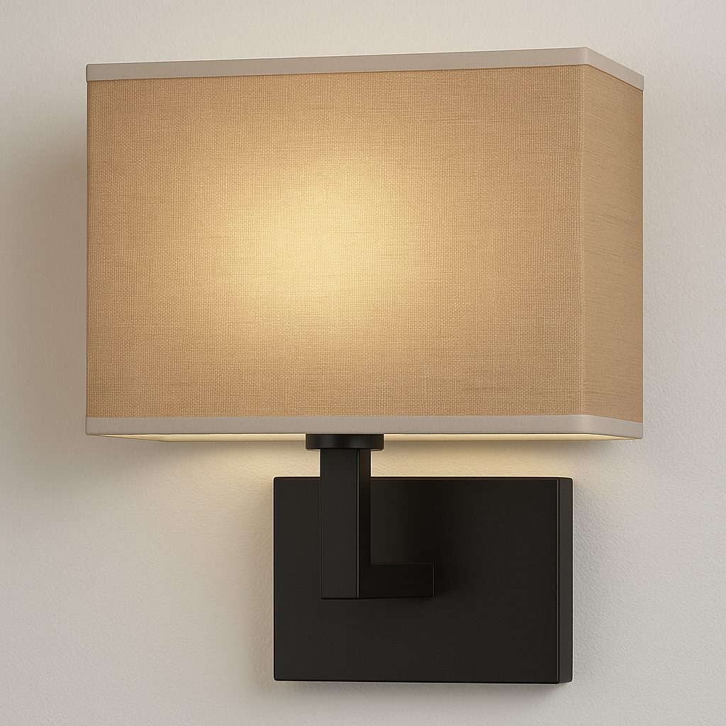 Luminária Arandela Moderna Minimalista LED Tecido Kloha