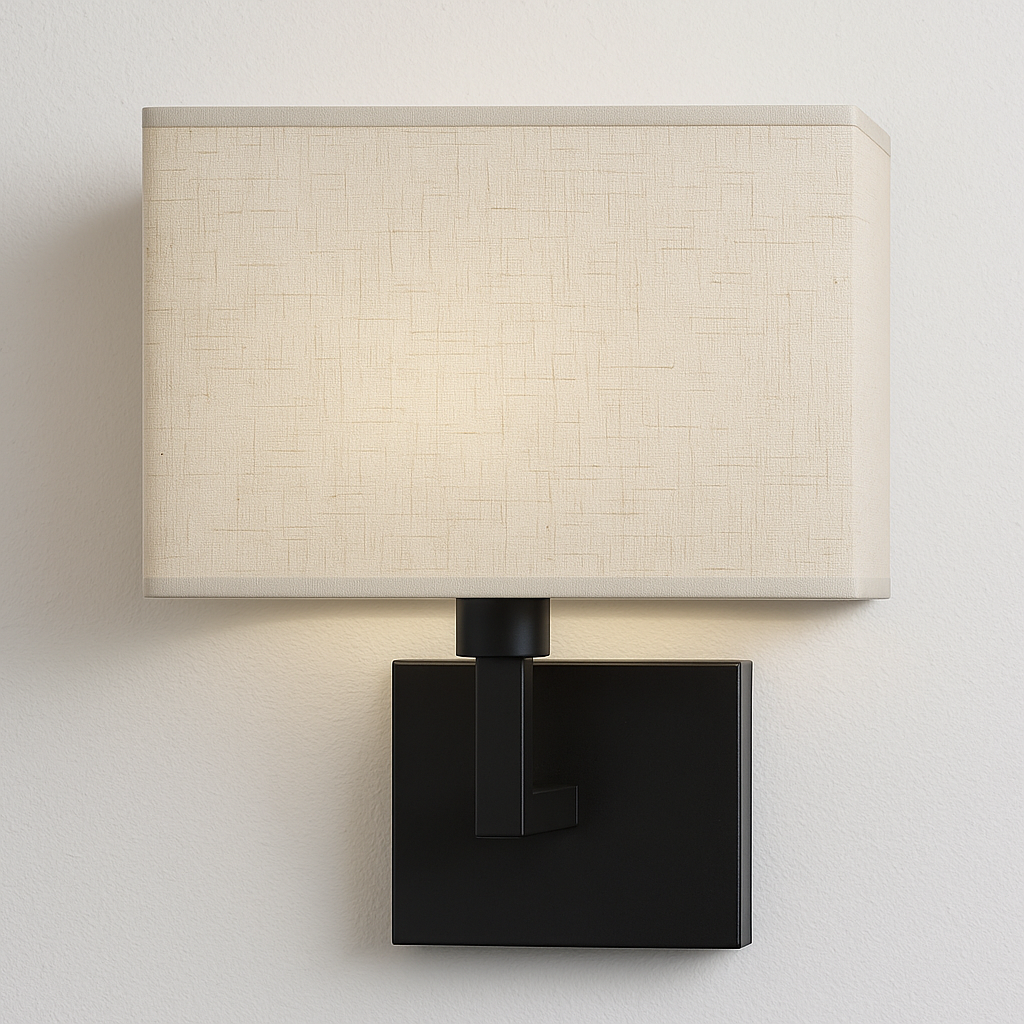 Luminária Arandela Moderna Minimalista LED Tecido Kloha