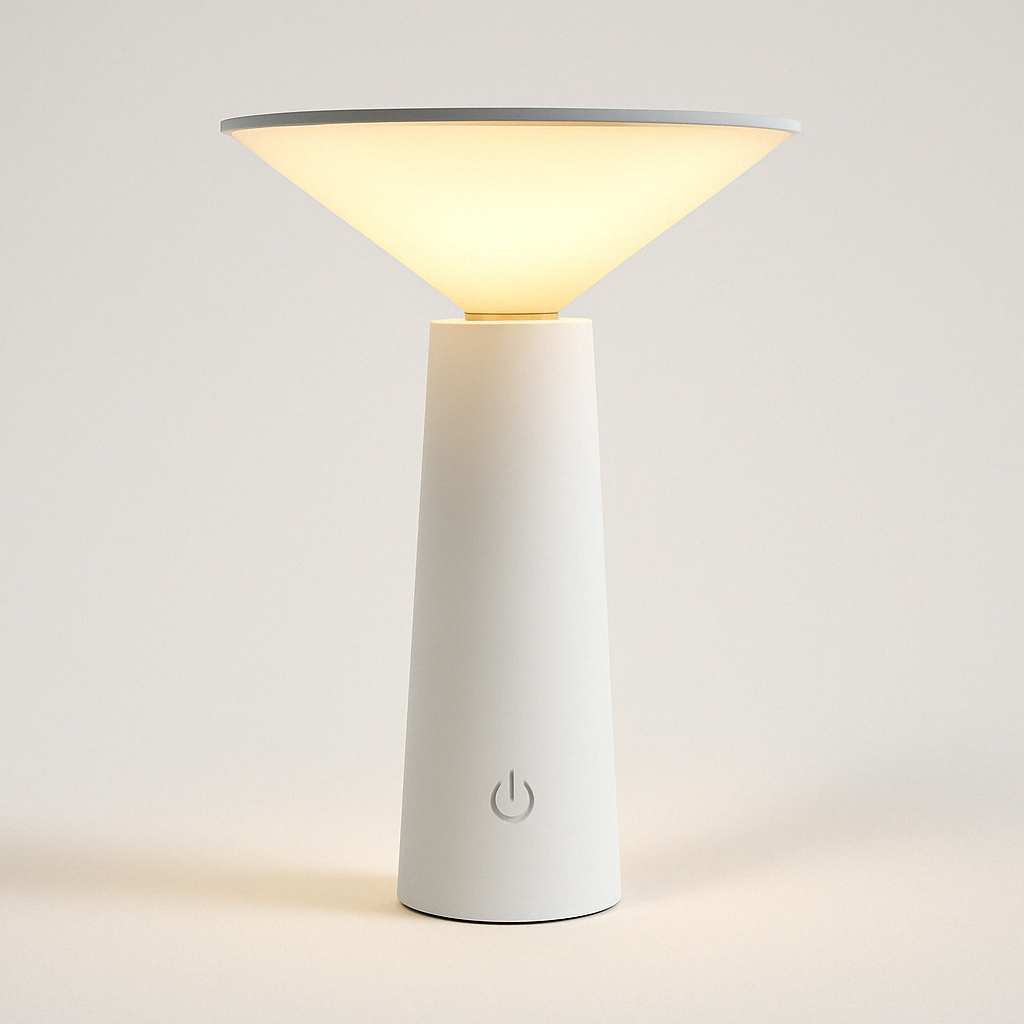 Luminária de Mesa Moderna Minimalista Articulável LED Port