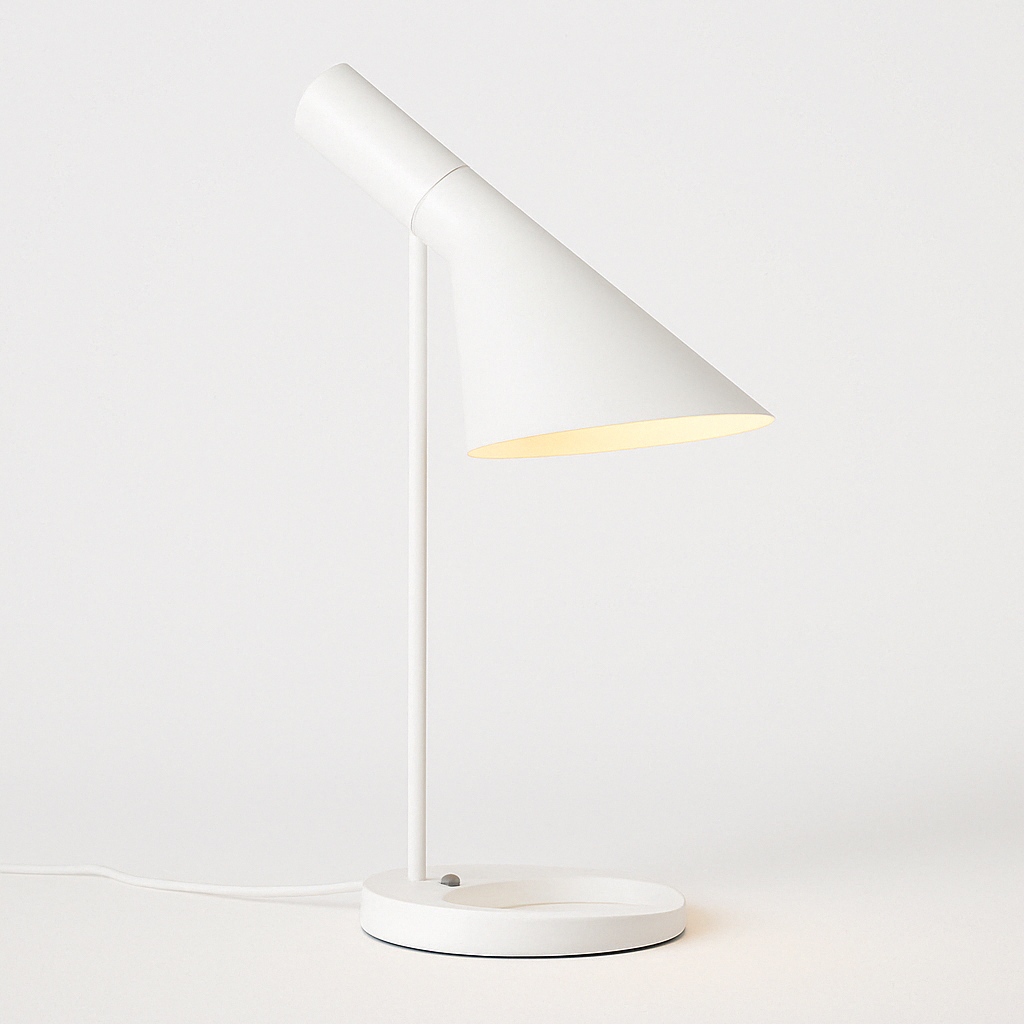 Luminária de Mesa Abajur Minimalista Retrô Zag