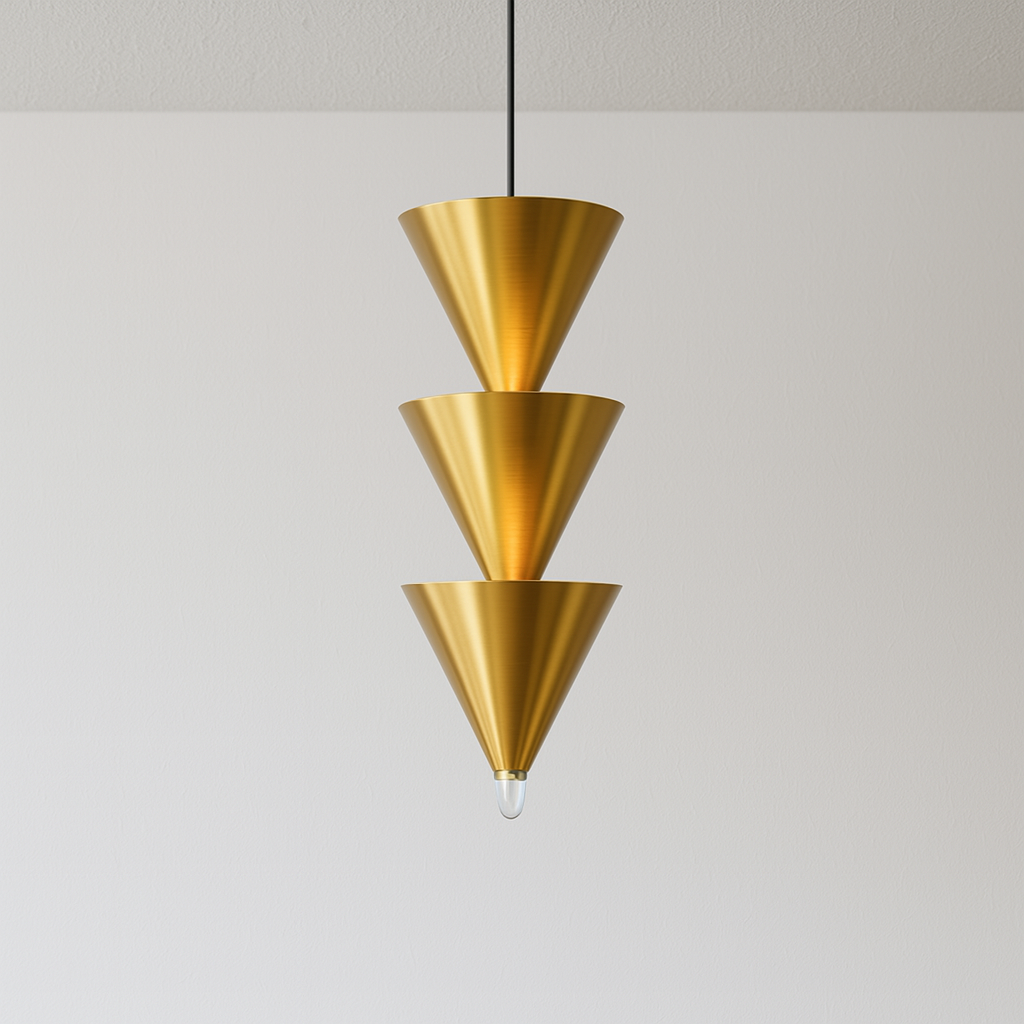Luminária Pendente Moderna Minimalista LED Metal Davina