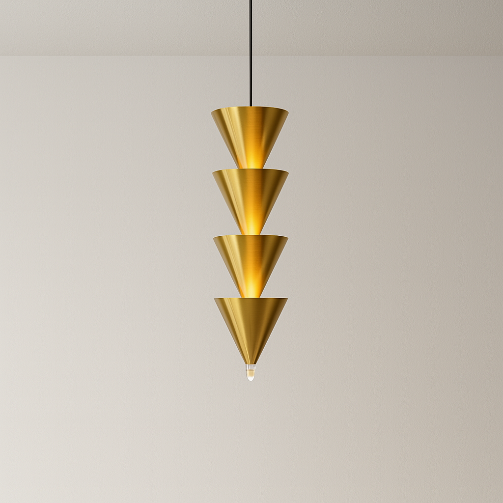 Luminária Pendente Moderna Minimalista LED Metal Davina