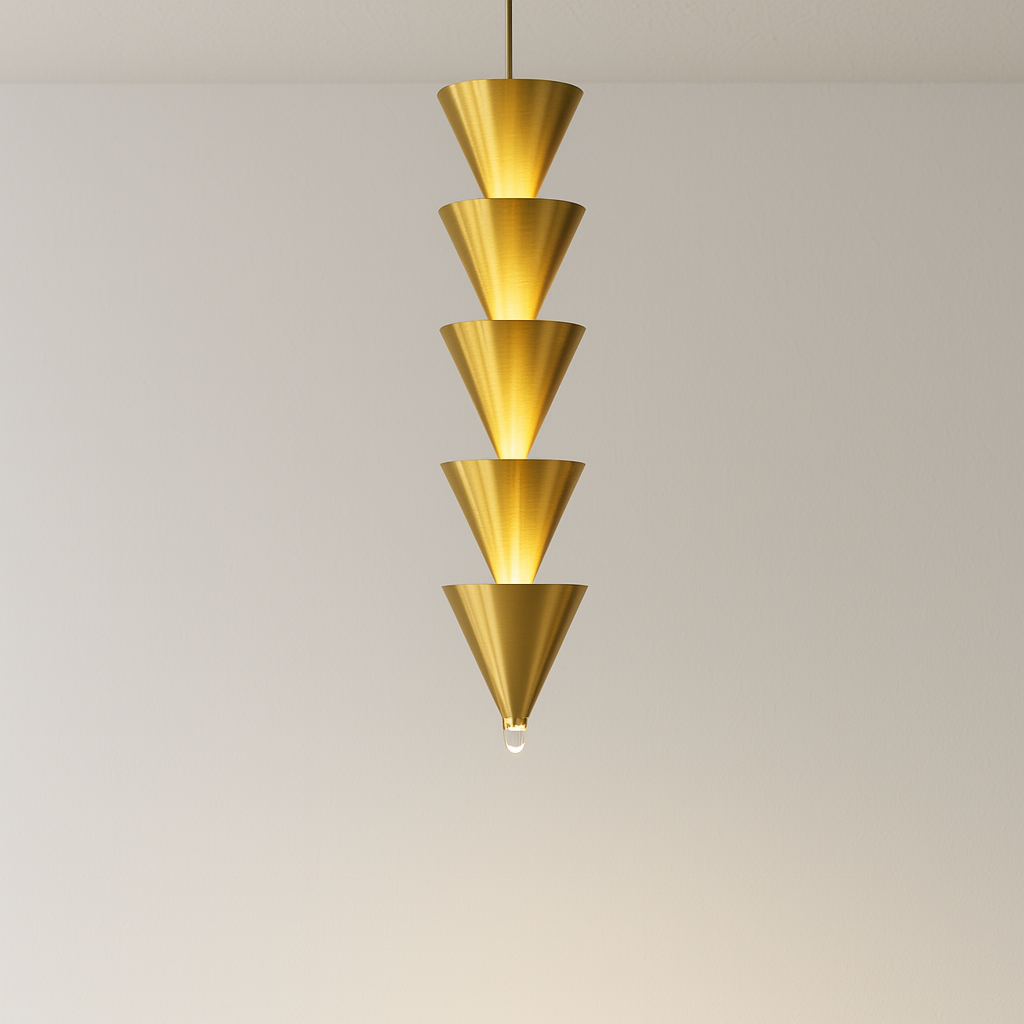 Luminária Pendente Moderna Minimalista LED Metal Davina