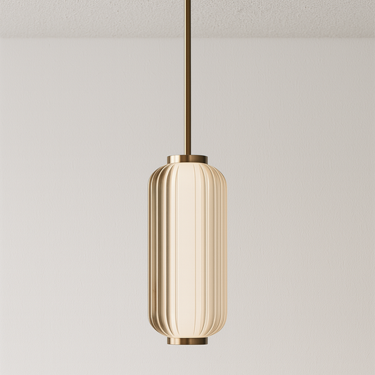 Luminária Pendente Moderna Minimalista LED Vidro Metal Asher
