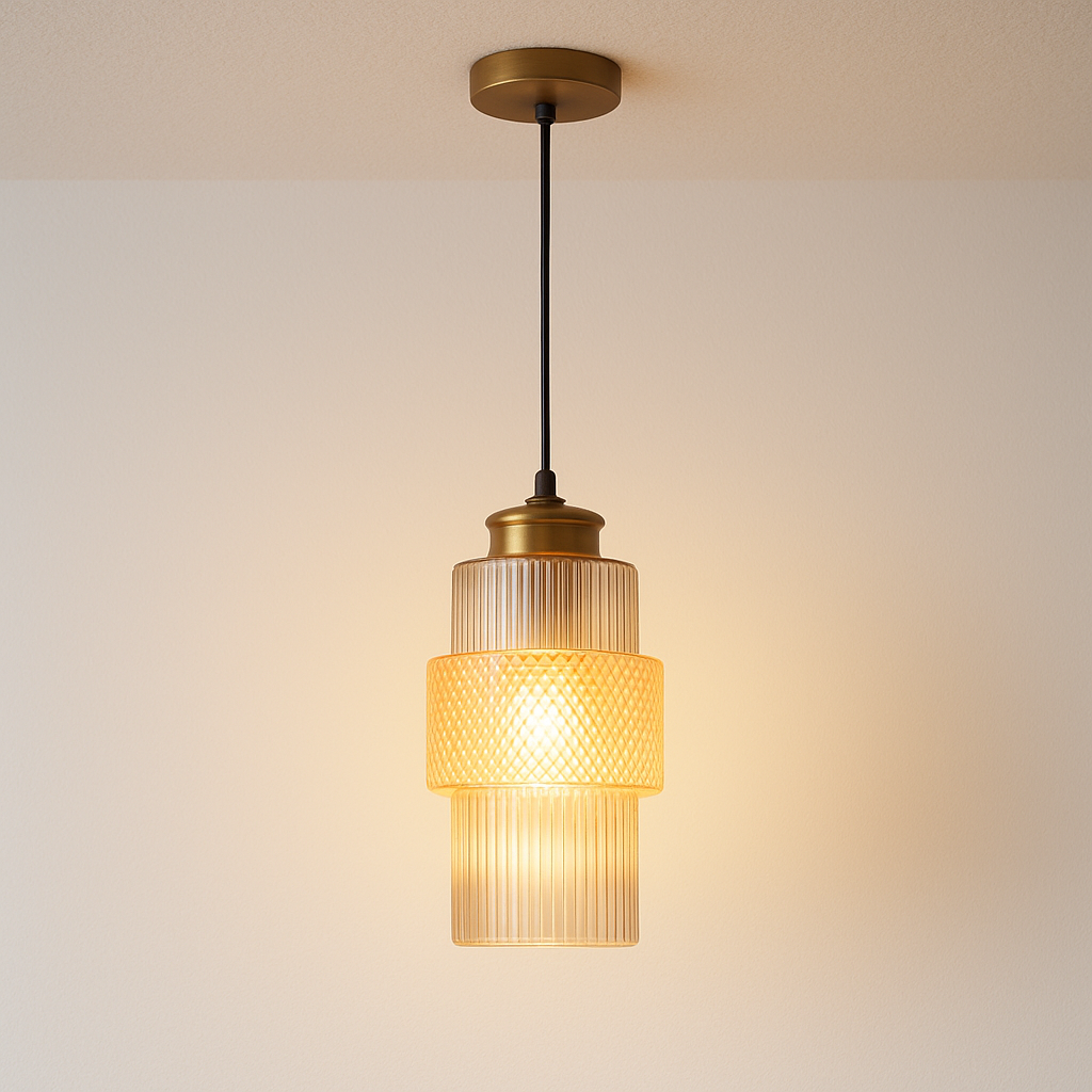 Luminária Pendente Moderna Minimalista LED Vidro Metal Sigatto