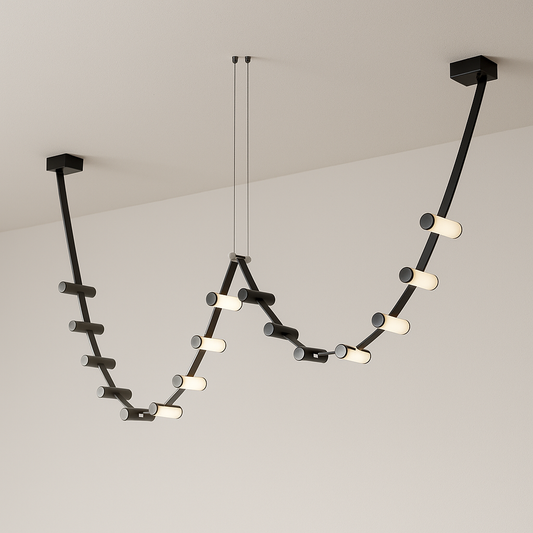 Luminária Pendente Moderna Minimalista LED Metal Fozz