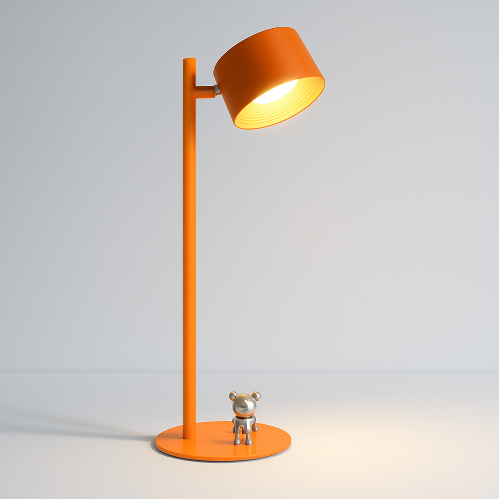 Luminária de Mesa Abajur Moderna Minimalista LED Metal Vantalle