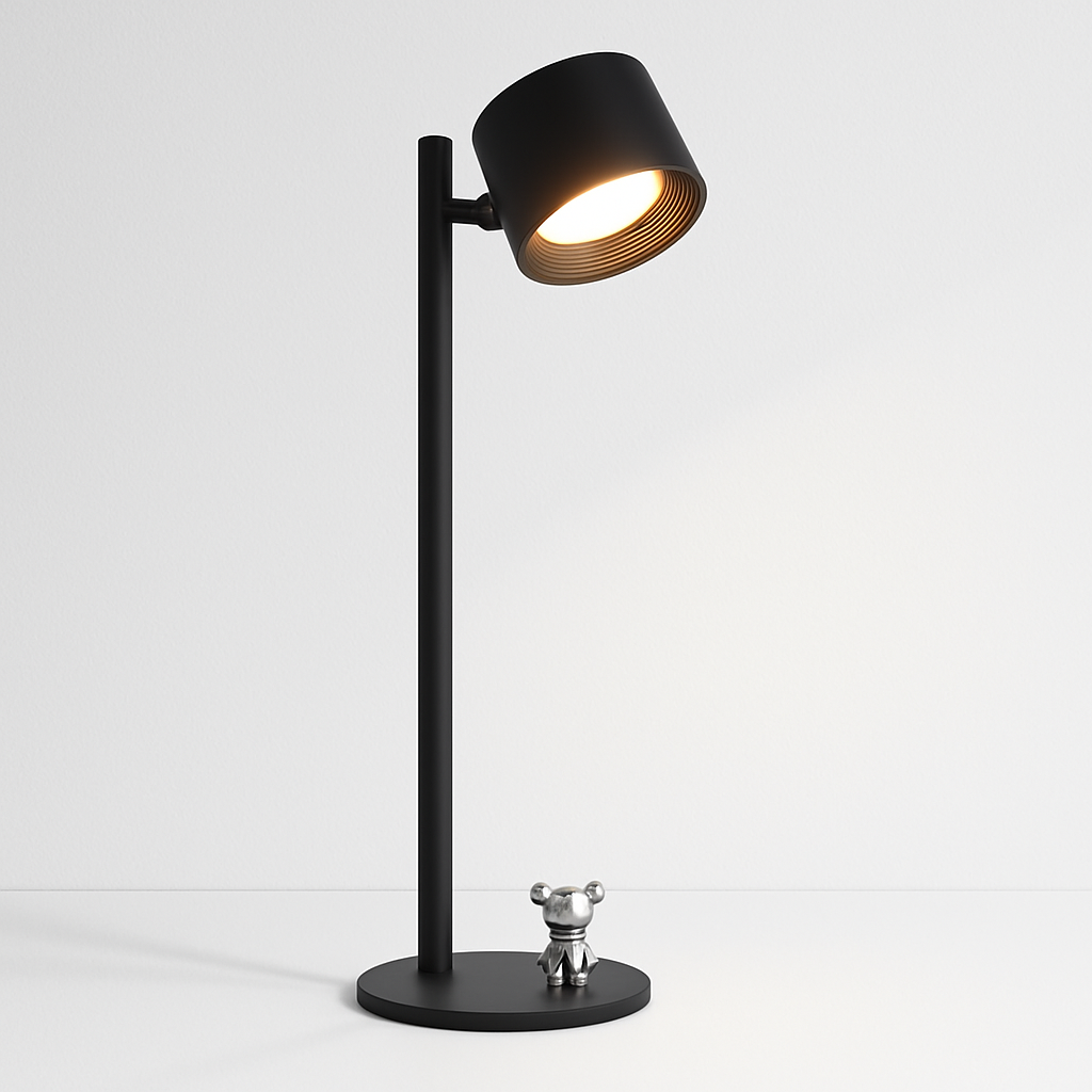Luminária de Mesa Abajur Moderna Minimalista LED Metal Vantalle