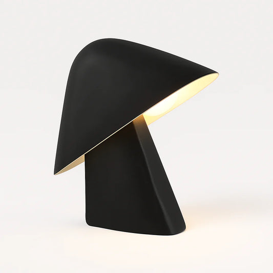 Luminária de Mesa Abajur Moderna Minimalista LED Resina Djaza
