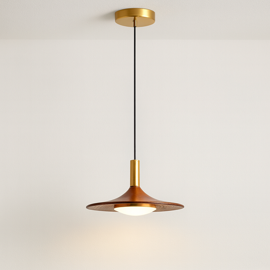Luminária Pendente Moderna Minimalista Metal Acrílico LED Agios
