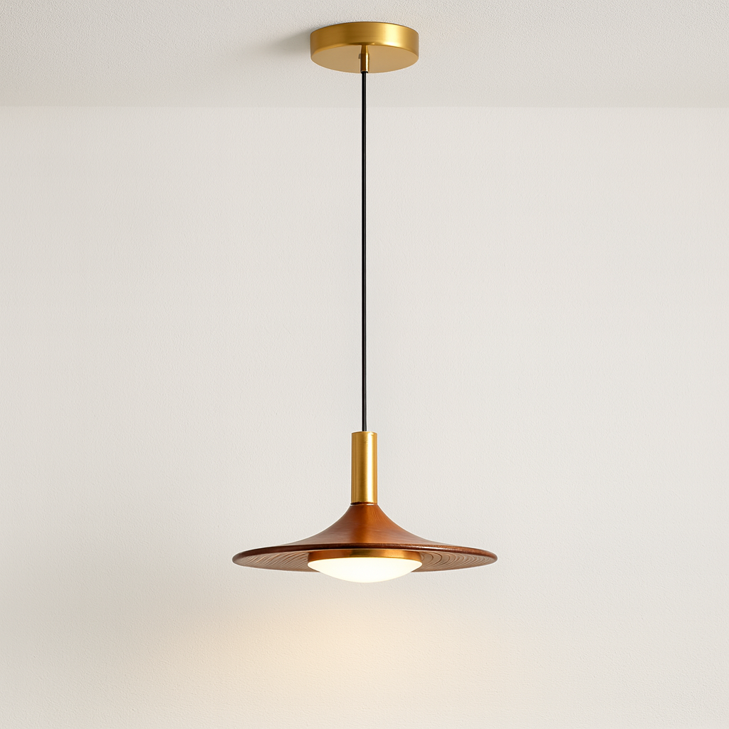 Luminária Pendente Moderna Minimalista Metal Acrílico LED Agios