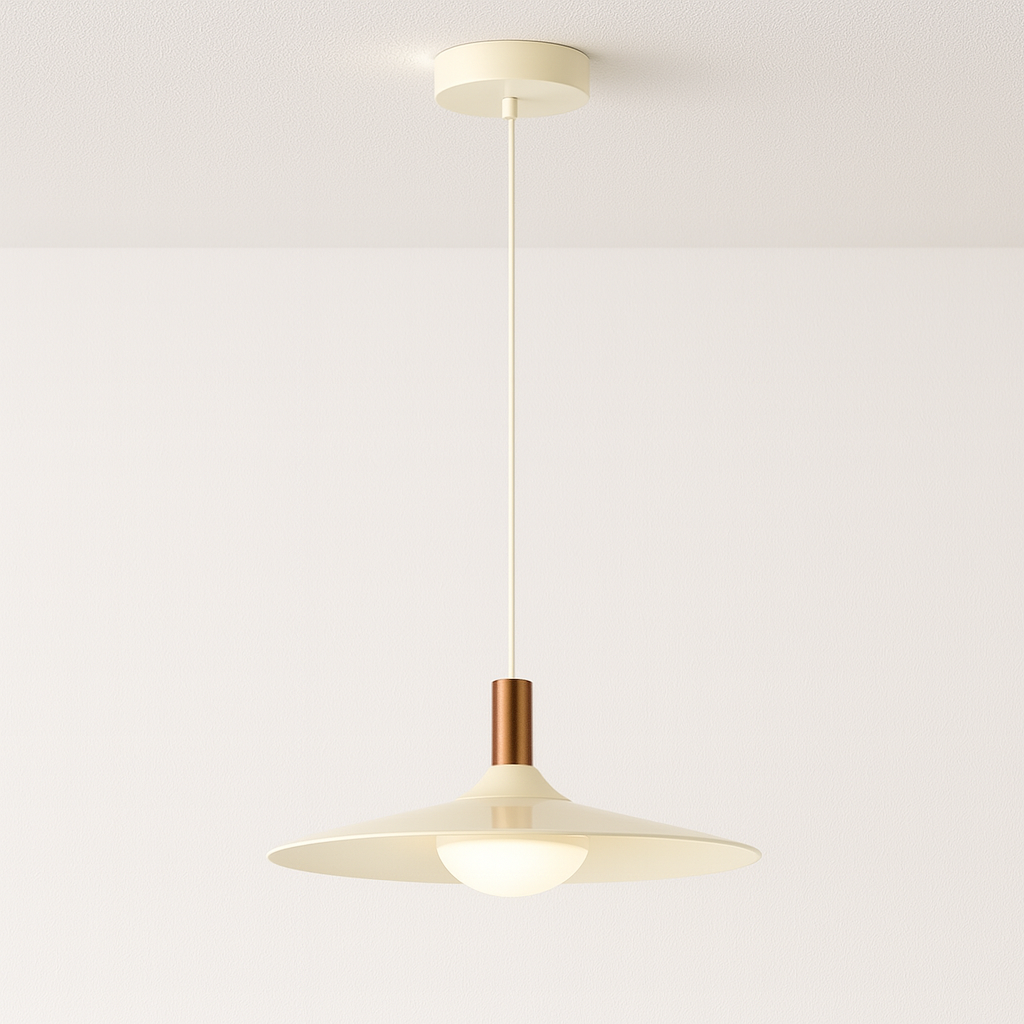 Luminária Pendente Moderna Minimalista Metal Acrílico LED Agios