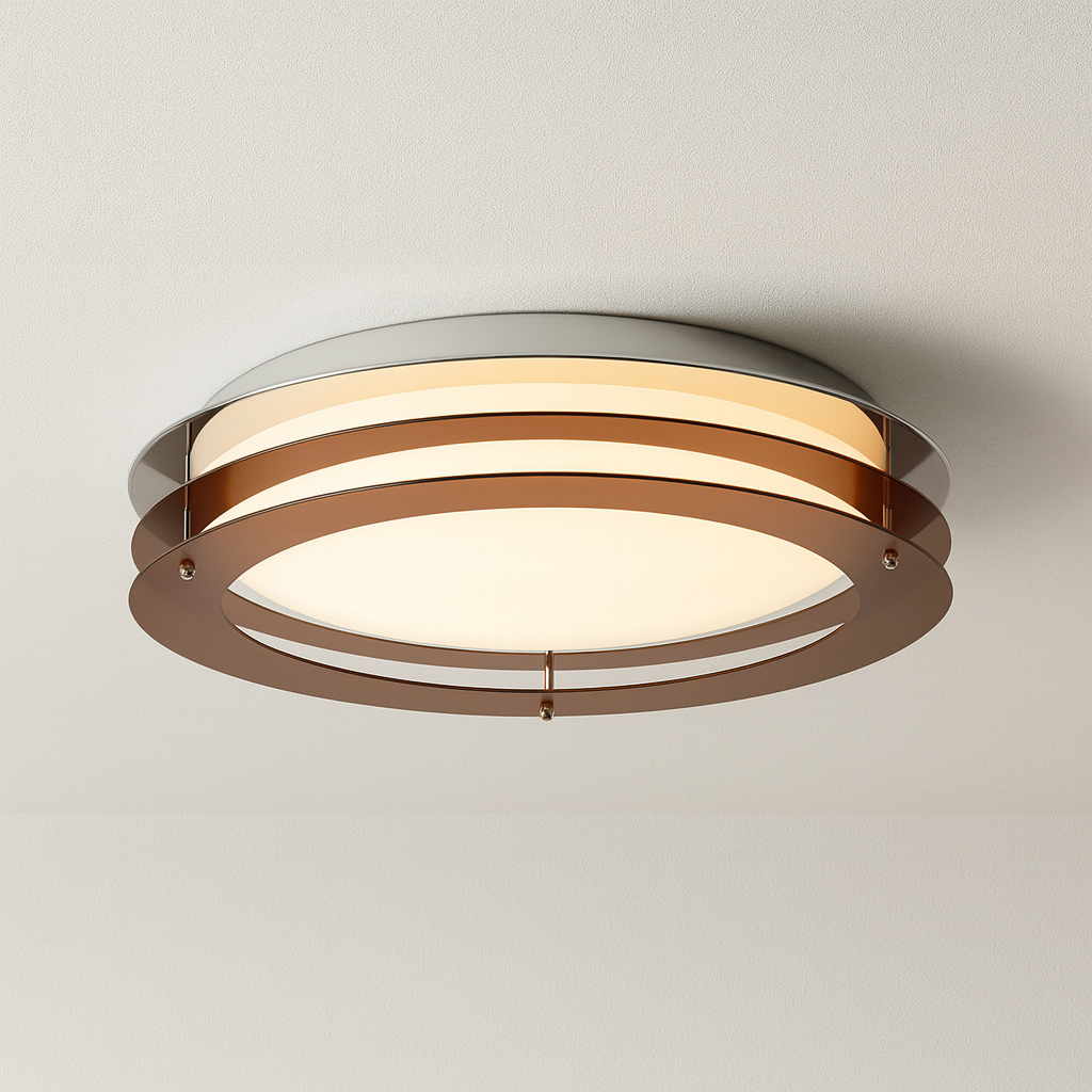 Luminária Plafon Moderna Minimalista LED Metal Ambelok