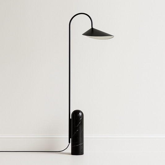 Luminária de Piso Coluna Moderna Minimalista Articulada Petal
