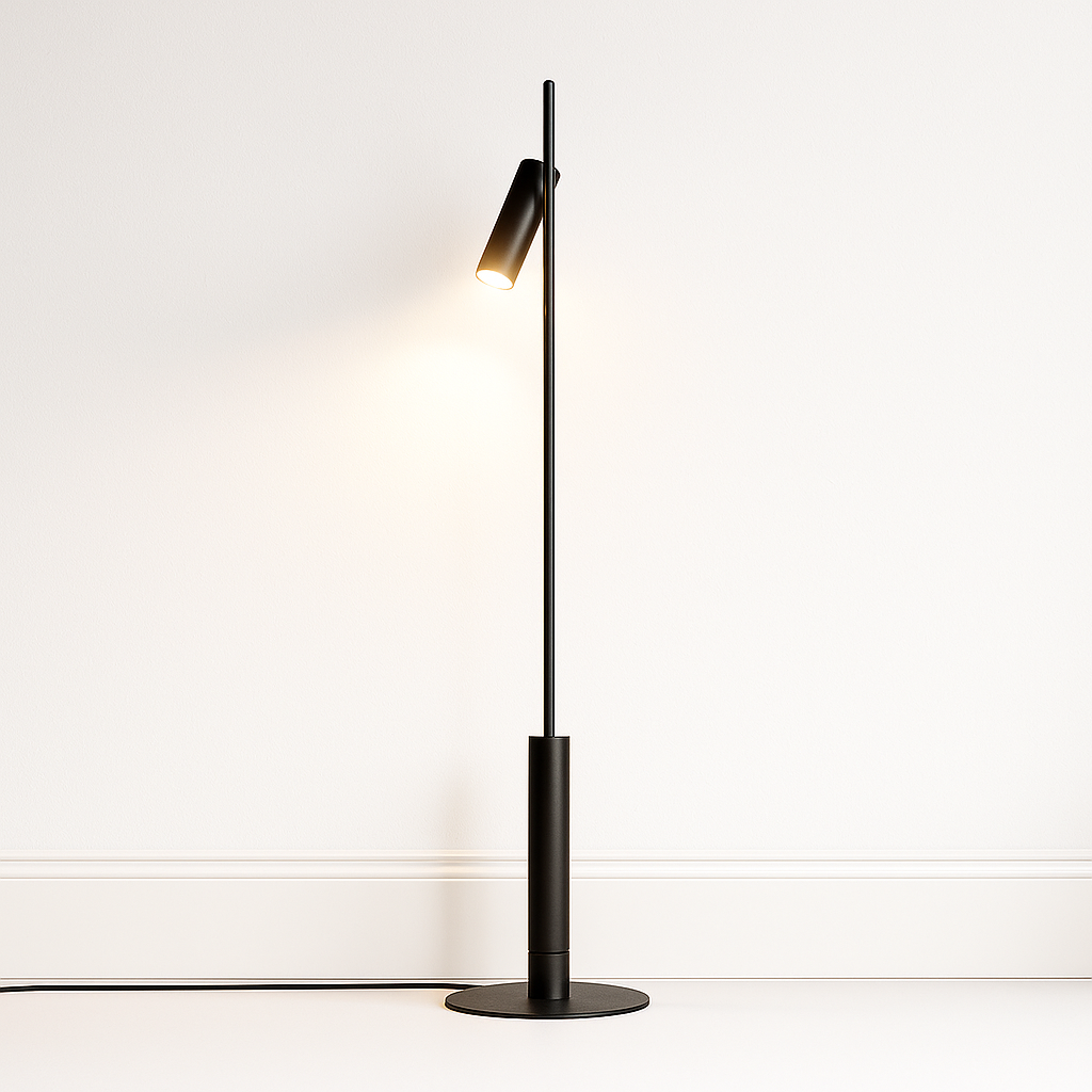Luminária de Piso Coluna Moderna Minimalista Vazz