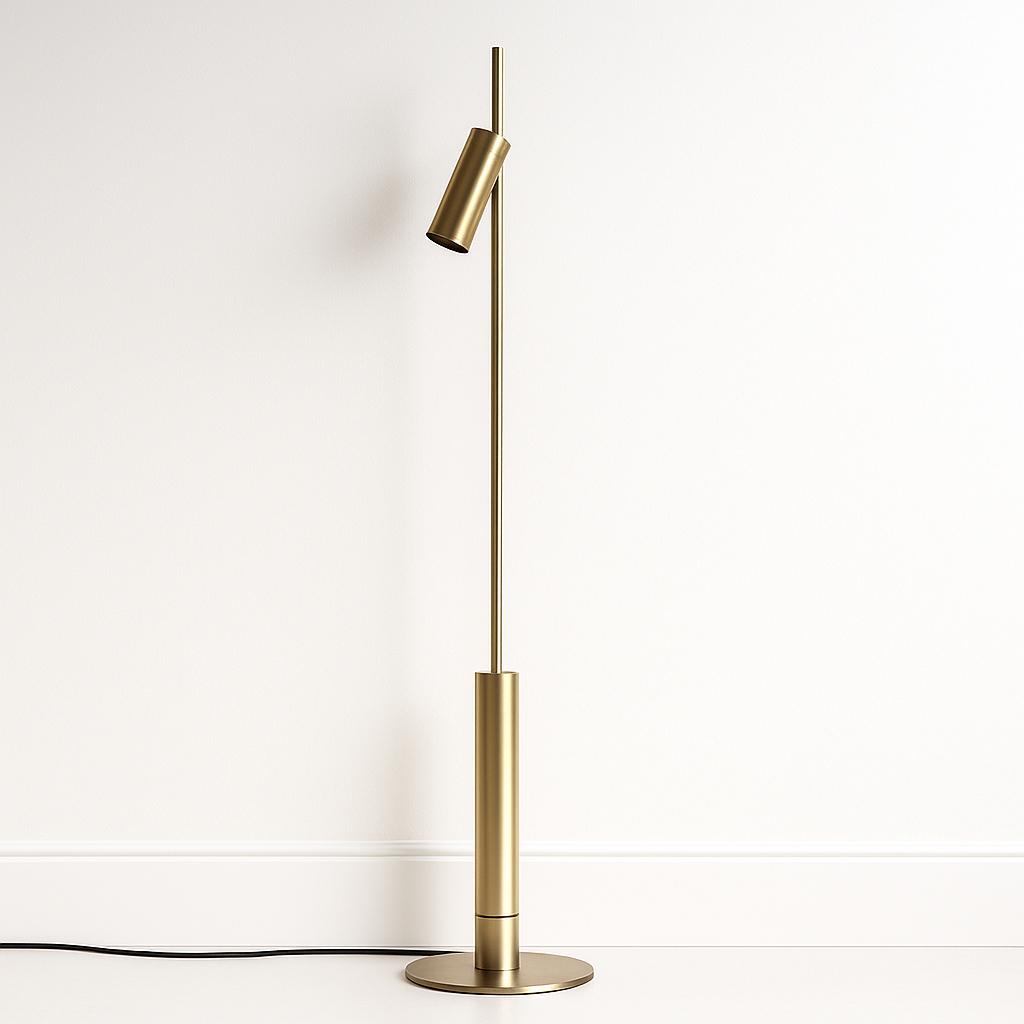 Luminária de Piso Coluna Moderna Minimalista Vazz
