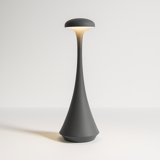 Luminária de Mesa Abajur Moderna Minimalista LED Metal Tacco