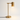 Luminária de Mesa Abajur Moderna Minimalista LED Metal Gold Lux