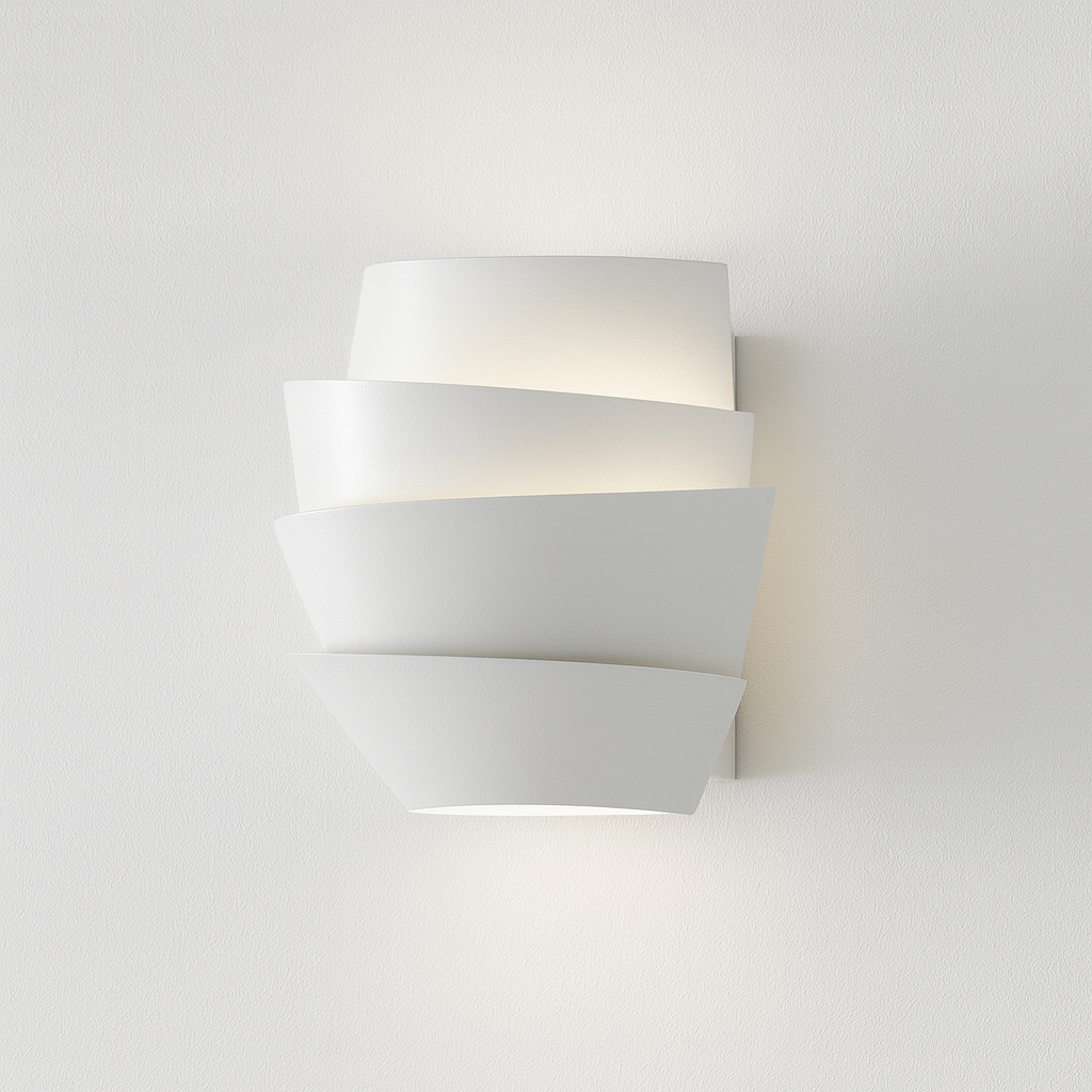 Luminária Arandela Moderna Minimalista LED Metal Polich