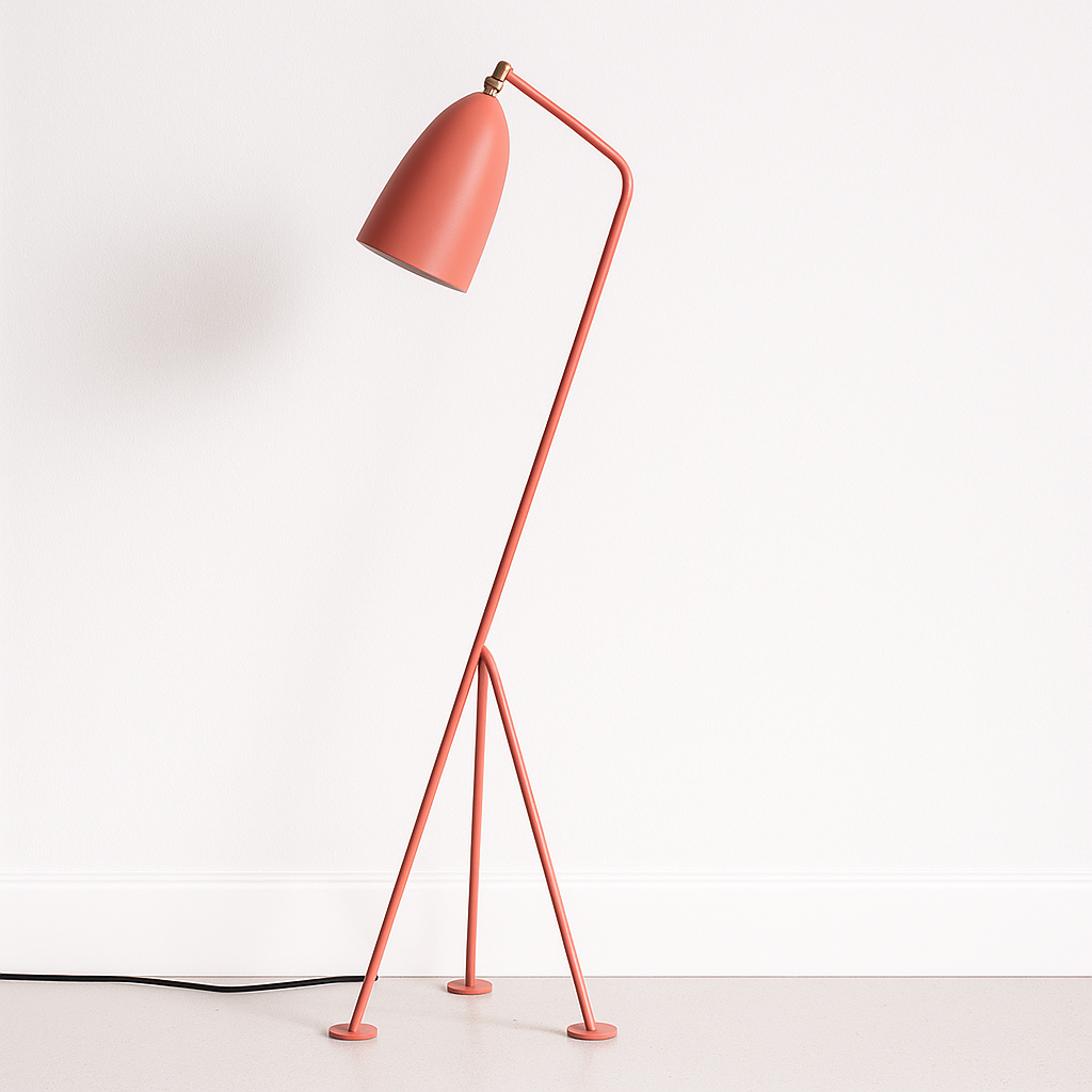 Luminária de Piso Coluna Moderna Minimalista Articulada Izae