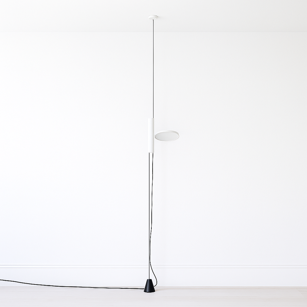 Luminária de Piso Coluna Moderna Minimalista Friz