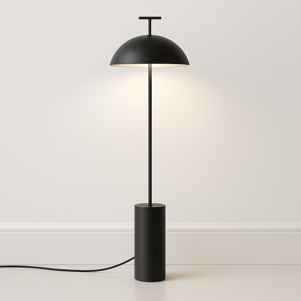 Luminária de Piso Coluna Moderna Minimalista Kartell