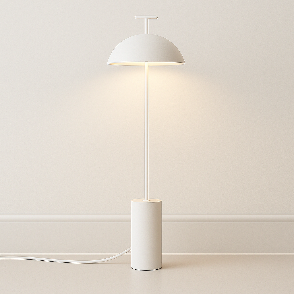 Luminária de Piso Coluna Moderna Minimalista Kartell