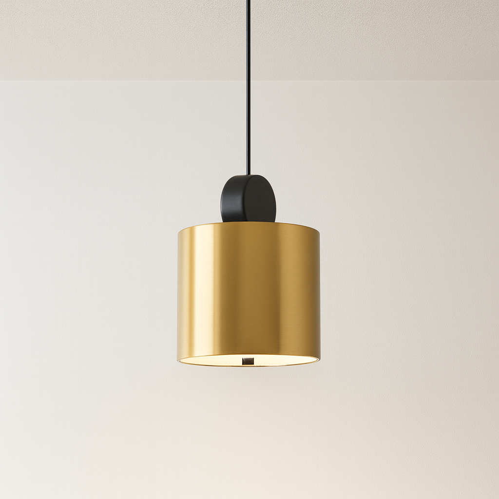 Luminária Pendente Moderno Minimalista Metal Tiles