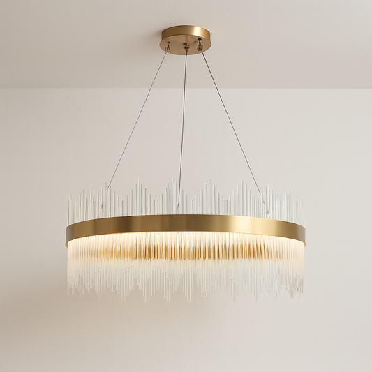 Luminária Lustre Pendente Moderno Clássico Hold