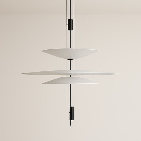Luminária Pendente Moderno Minimalista Flamingo LED 3 Camadas